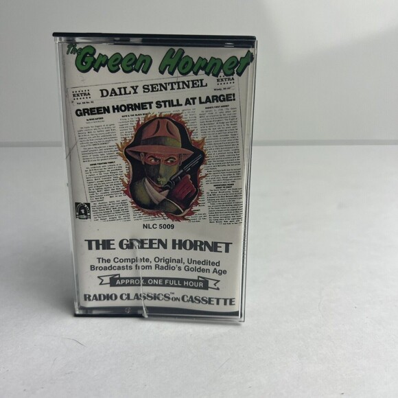 The Green Hornet Radio Classics On Cassette Original Broadcasts 1hr - Picture 1 of 4